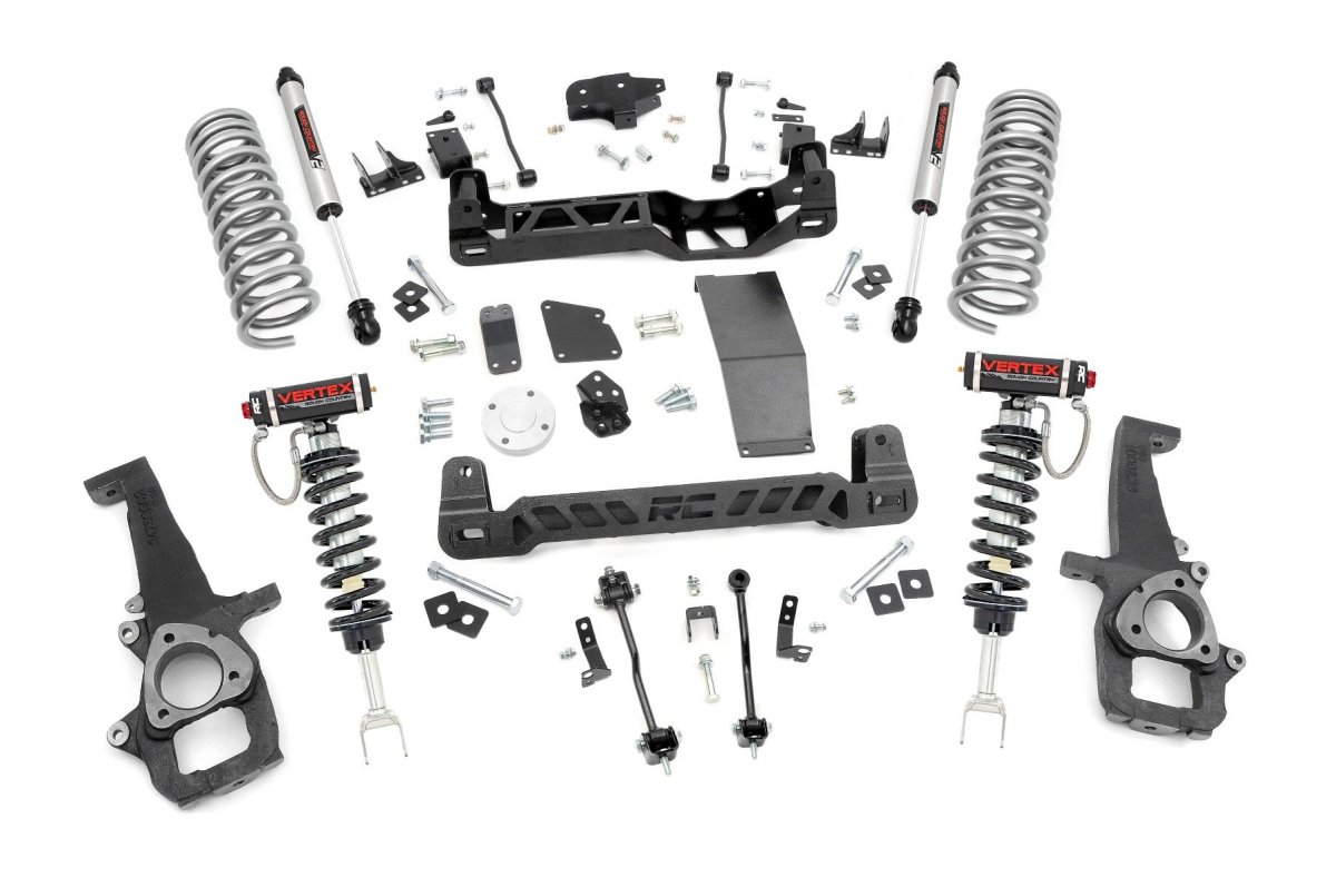 Ram 1500 Classic Suspension Lift Kit - Front + Rear - Rough Country - Vertex/V2 - '19-'23